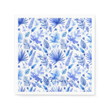 Namn Cobalt Blue Tropical Löv Coining Cocktail