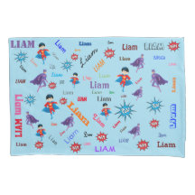 Namn Collage 🎁 Fantastisk Bam Pow Superhjälte