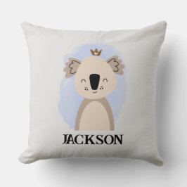 Namn Cute Australian Baby Koala Bible Quote Kudde