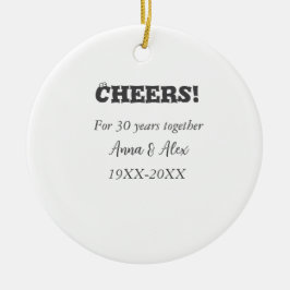 NAMN d Julgransprydnad Keramik