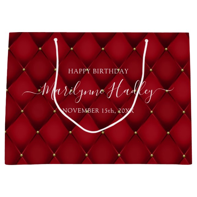Namn Datum Harlequin Red Birthday (Framsidan)
