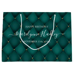 Namn Datum Harlequin Teal Birthday