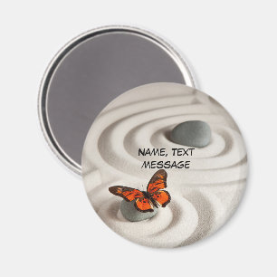 Namn den 2,25-tums rundan, Zen Garden Magnet