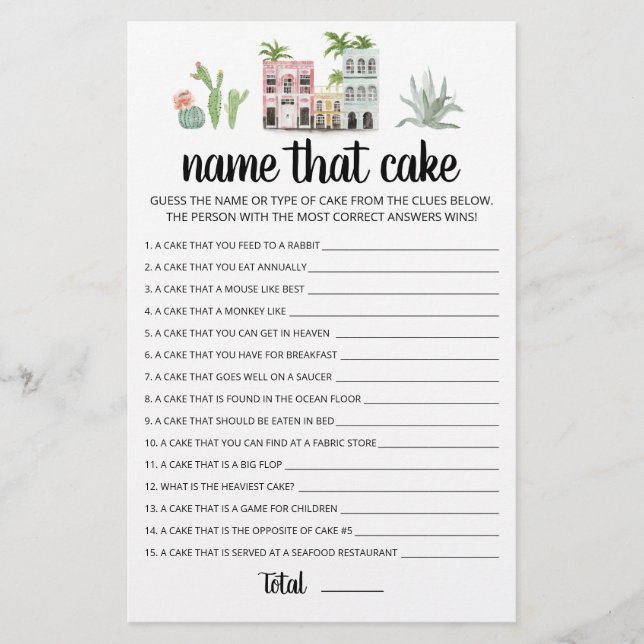 Namn den där tårtan Party-matchen med Sswers (Framsida)