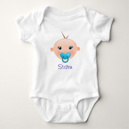 "Namn den här!" Blåblå baby - Bodykosten Baby Tee Shirt