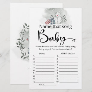 Namn det där sång-babyduschspelet