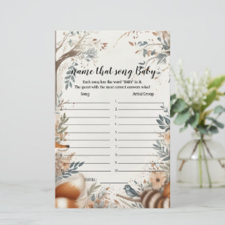 Namn det där sång-babyduschspelet