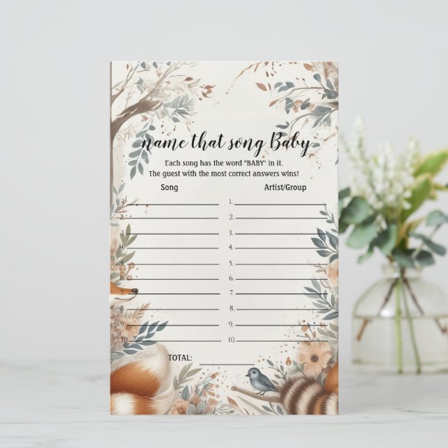 Namn det där sång-babyduschspelet (Stående Fram)