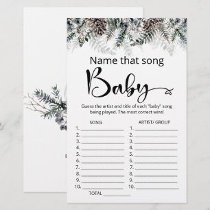 Namn det där sång-babyduschspelet