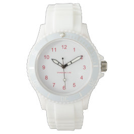 Namn Din kvinnas portyt Vita kisel Se Armbandsur