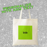NAMN eller ROLL Green Girl Summer Bridesmaid-försl