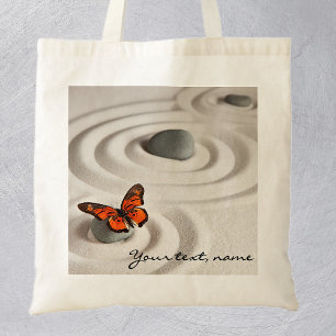 Namn eller Text, Zen Garden Monarch Butterfly Tygkasse