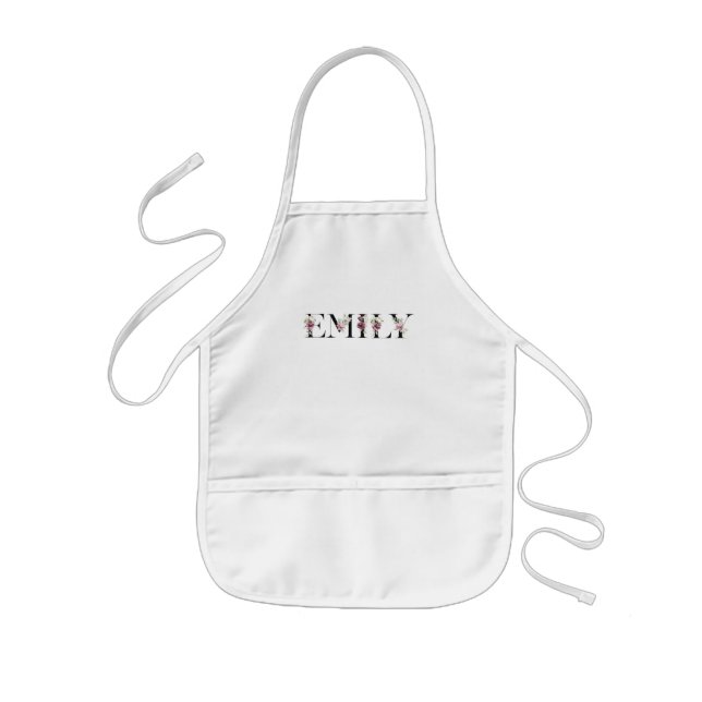 Namn Emily Barnförkläde (Framsidan)