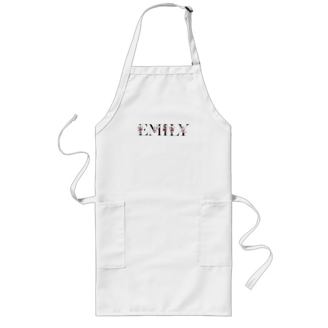 Namn Emily Långt Förkläde (Framsidan)