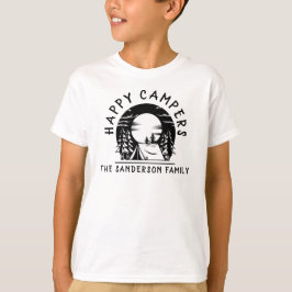 Namn-familjen Lycklig i Campers Resa T Shirt