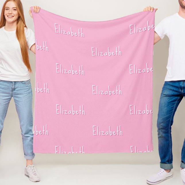 Namn Fleece Blanket Personlig Anpassningsbar Kids  (Skapare uppladdad)