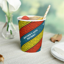 Namn & Födelsedagsfest Celtic Rand Red Blue