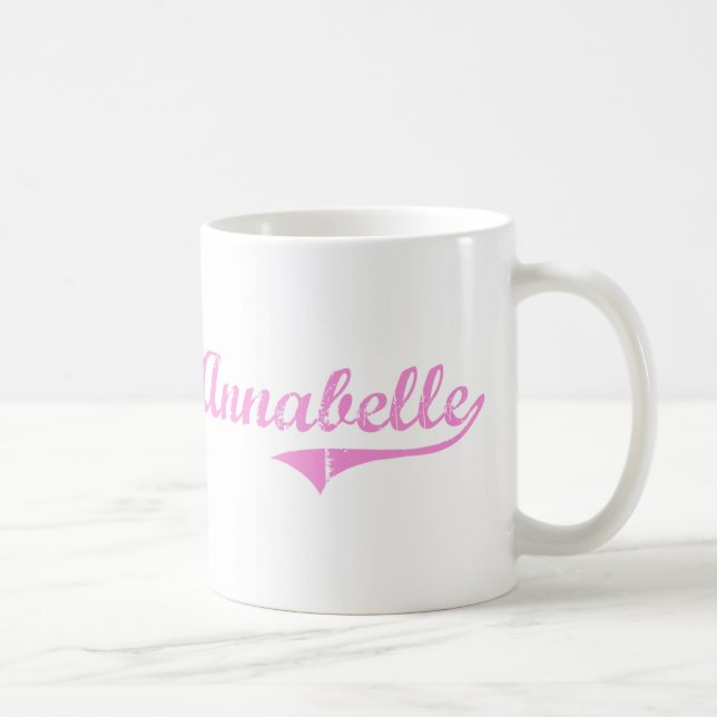 Namn för Annabelle klassikerstil Kaffemugg (Höger)
