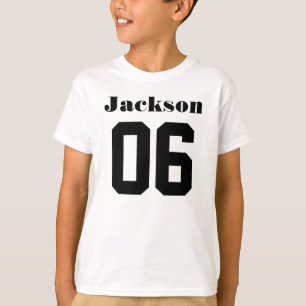 namn för anpassningsbar för 6efödelsedagskjorta tee shirt