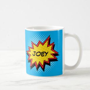 Namn för anpassningsbar för humorbokstil färgri kaffemugg