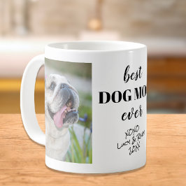 Namn för bästa Hund Mamma någonsin-Personligen Kaffemugg
