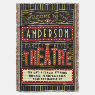 Namn för bio   för teater för hem för filt