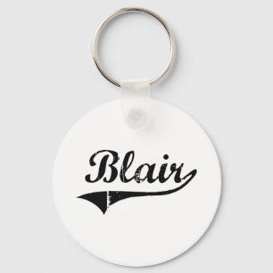 Namn för Blair klassikerstil Nyckelring