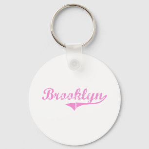 Namn för Brooklyn klassikerstil Nyckelring
