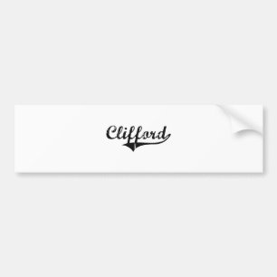 Namn för Clifford klassikerstil Bildekal