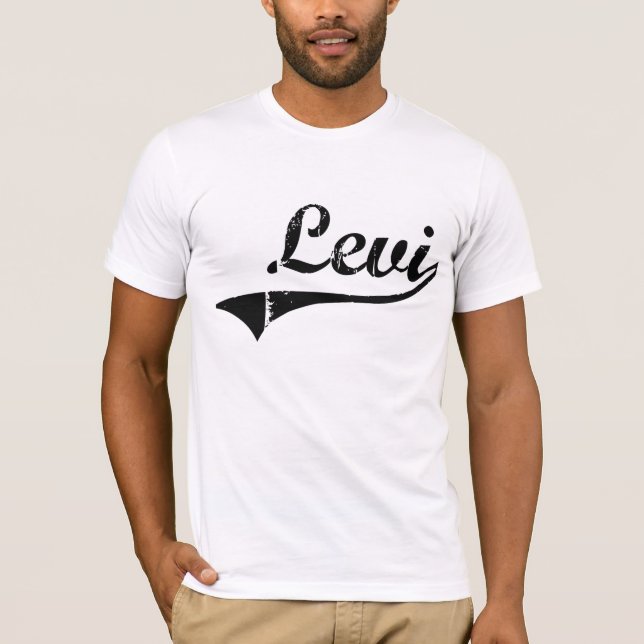 Namn för Levi klassikerstil Tee (Framsida)