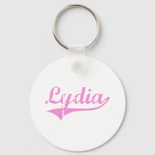Namn för Lydia klassikerstil Nyckelring