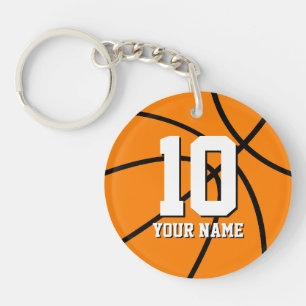 Namn för personligbasketkeychain och numrerar