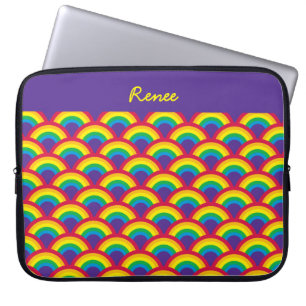 namn för Rainbow Sjöjungfru Laptop Fodral