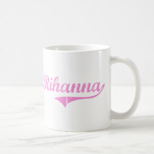 Namn för Rihanna klassikerstil Kaffemugg