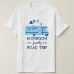 Namn för RV Motorhome för campare för semester T-shirt