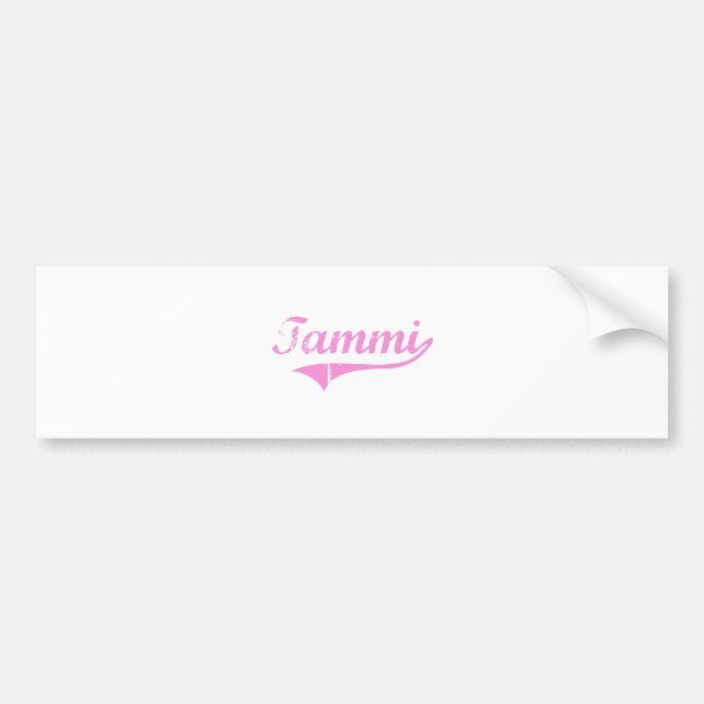 Namn för Tammi klassikerstil Bildekal (Framsidan)