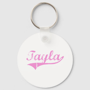 Namn för Tayla klassikerstil Nyckelring