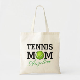 Namn för tennismammapersonlig tygkasse