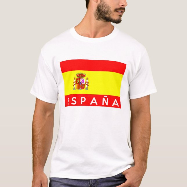 namn för text för espana spain flaggaland spanskt tröja (Framsida)