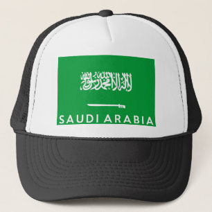 namn för text för Saudi Arabia flaggaland Keps