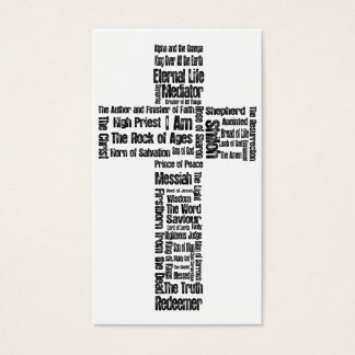 Namn från Jesus/Eph 2: 1-10 Gospel Visitkort