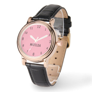 Namn Girl Boy Women Manar BABY ROSA ELEGANT Armbandsur