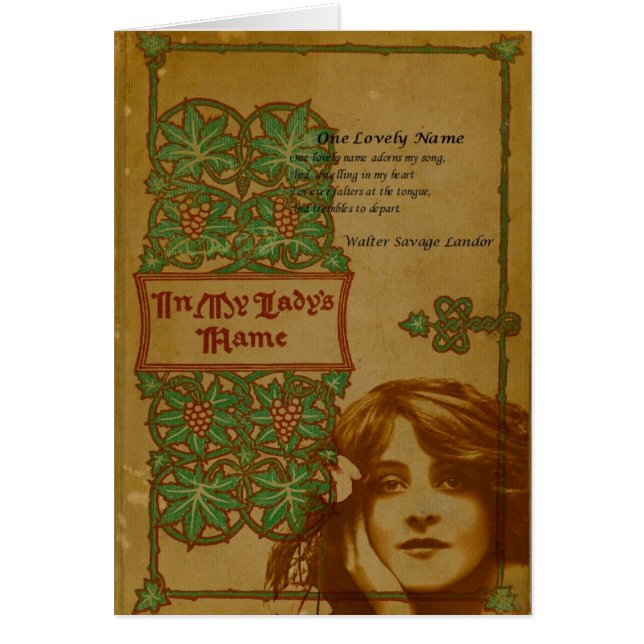 Namn Hälsningskort (Framsidan)