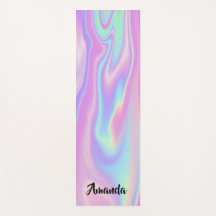 Namn Holografisk Rosa Ombre Gift Idea