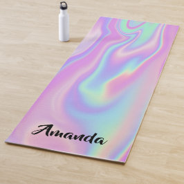 Namn Holografisk Rosa Ombre Gift Idea