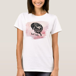 Namn I Bita Bull Snake on Rosa T Shirt