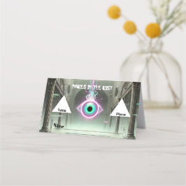 👁️ "Namn i dimman" Virdcore Place 👁️ Placeringskort