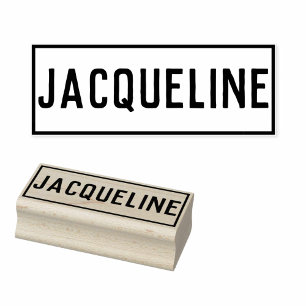 Namn i Jacqueline Stämpel