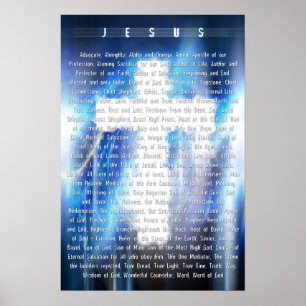 Namn i Lamb Poster