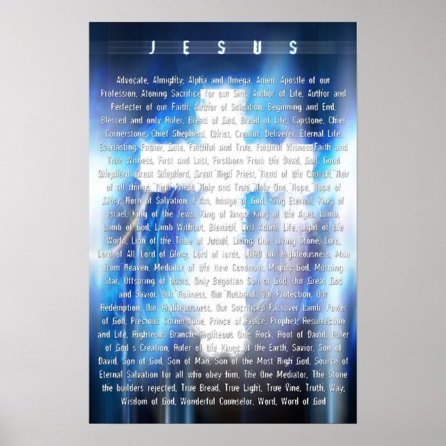 Namn i Lamb Poster (Framsidan)